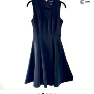 White House Black Market Black Midi Dress